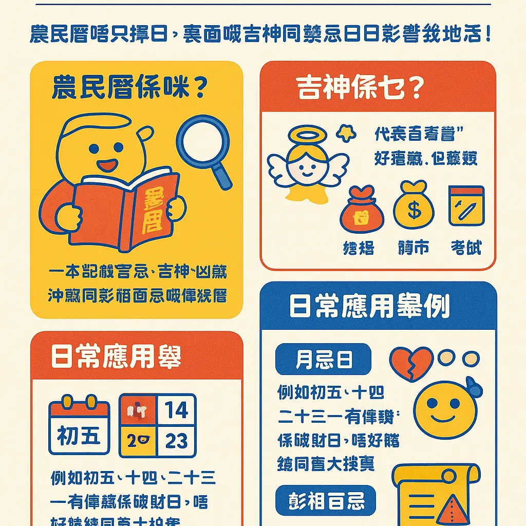 農民曆 - 吉神