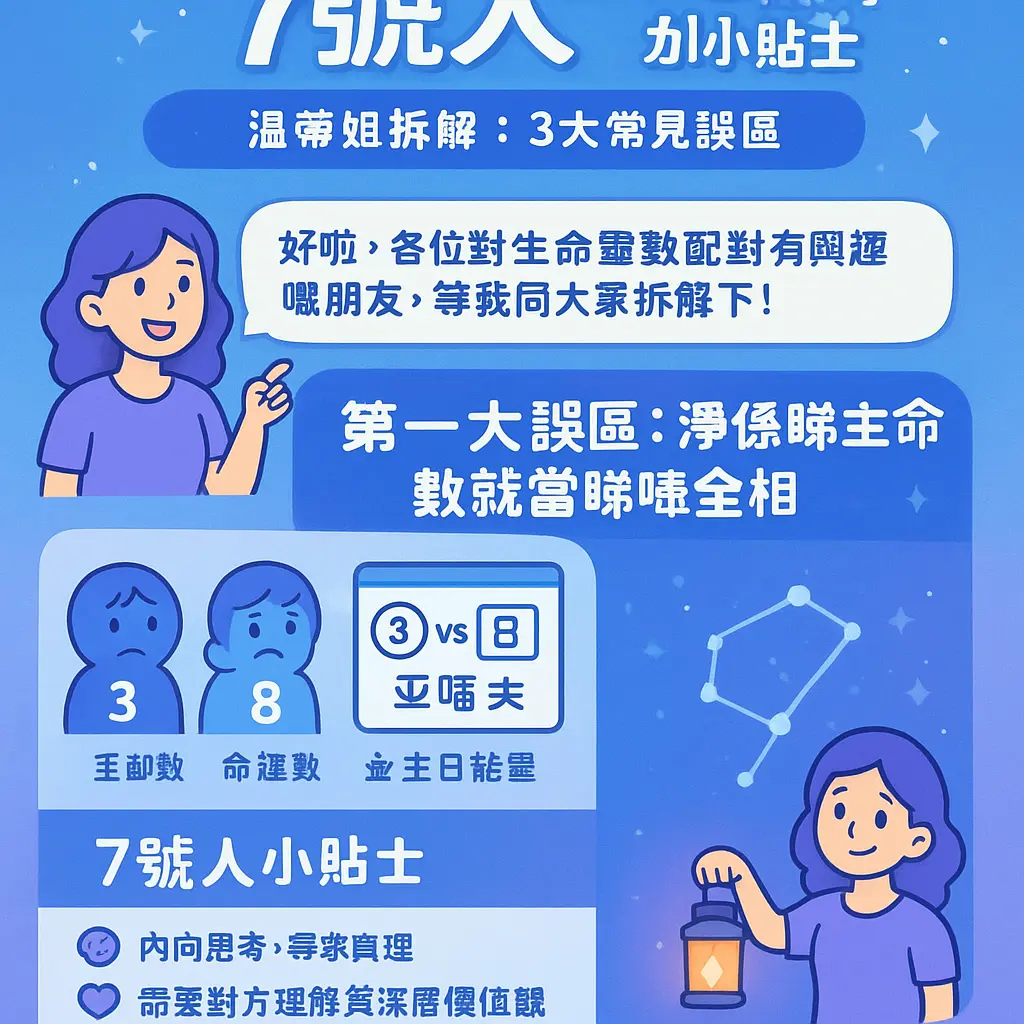 生命靈數配對 - 7號人