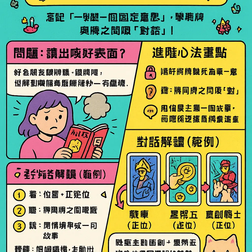 塔羅牌解讀 - 雷諾曼牌