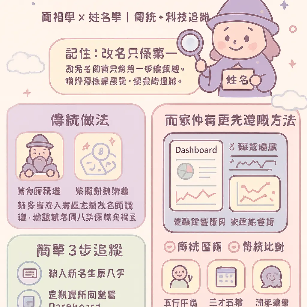 姓名學 - 面相學