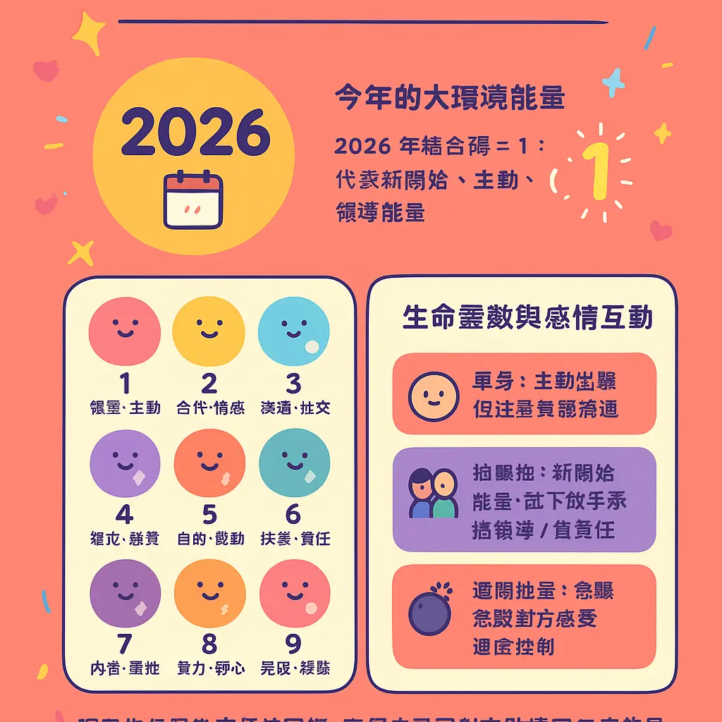 生命靈數配對 - 數字命理