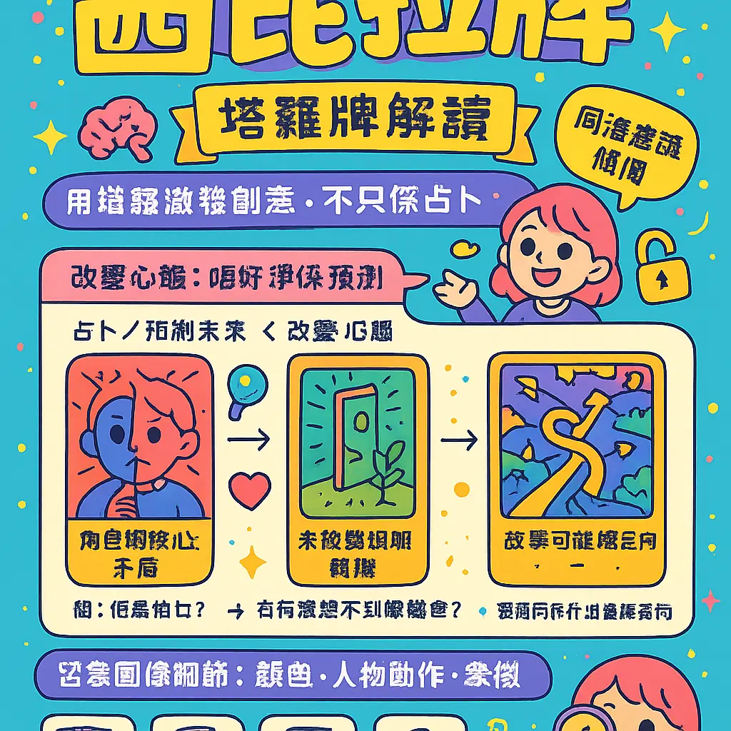 塔羅牌解讀 - 西比拉牌