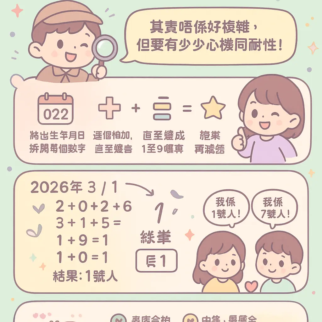 生命靈數配對 - 生命靈數