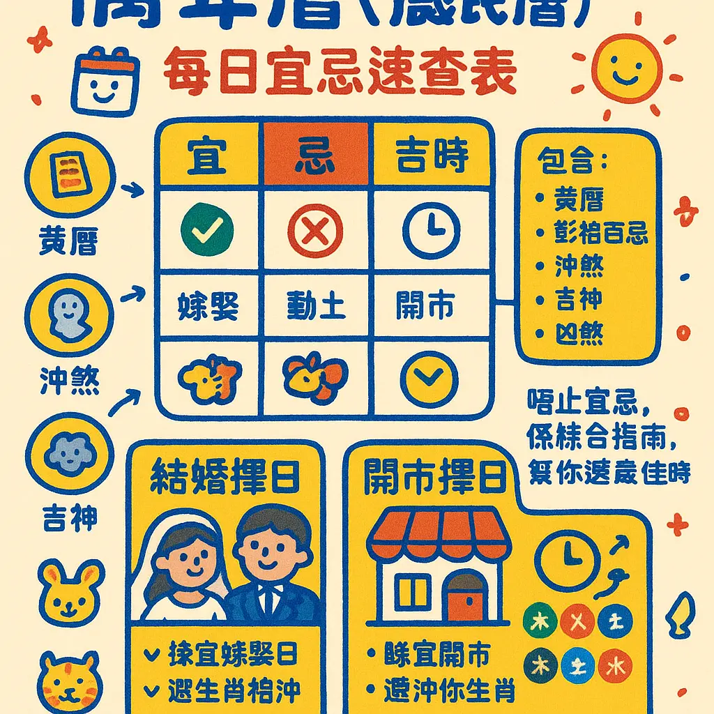 農民曆 - 萬年曆