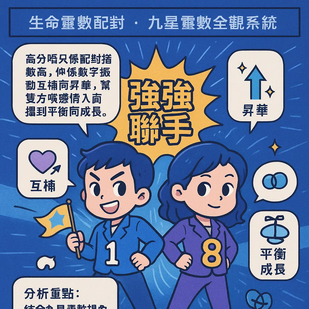 生命靈數配對 - 1號人