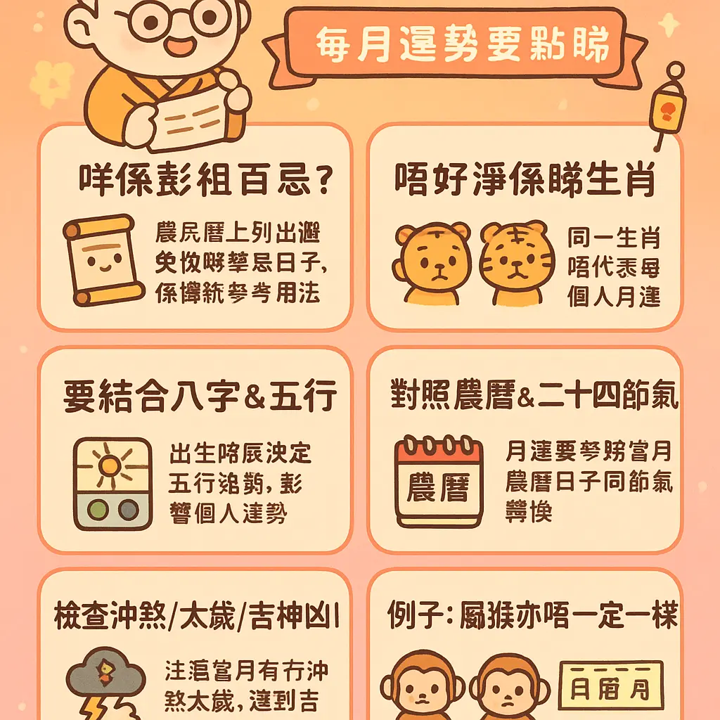 農民曆 - 彭祖百忌