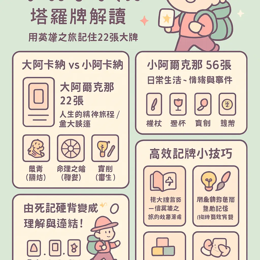 塔羅牌解讀 - 大阿卡納